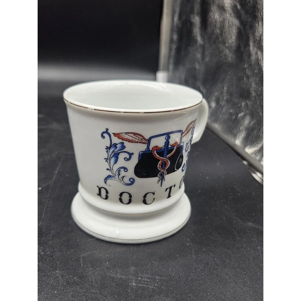 Vintage Doctor Occupation Knobler Shaving Grooming Mug Cup